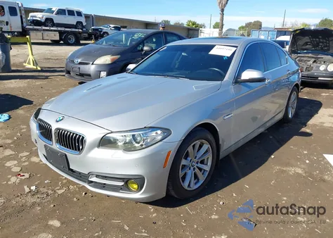 2016 BMW 528I z USA, uszkodzony, nr VIN WBA5A5C5XGG347910